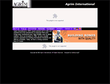 Tablet Screenshot of agriminternational.com